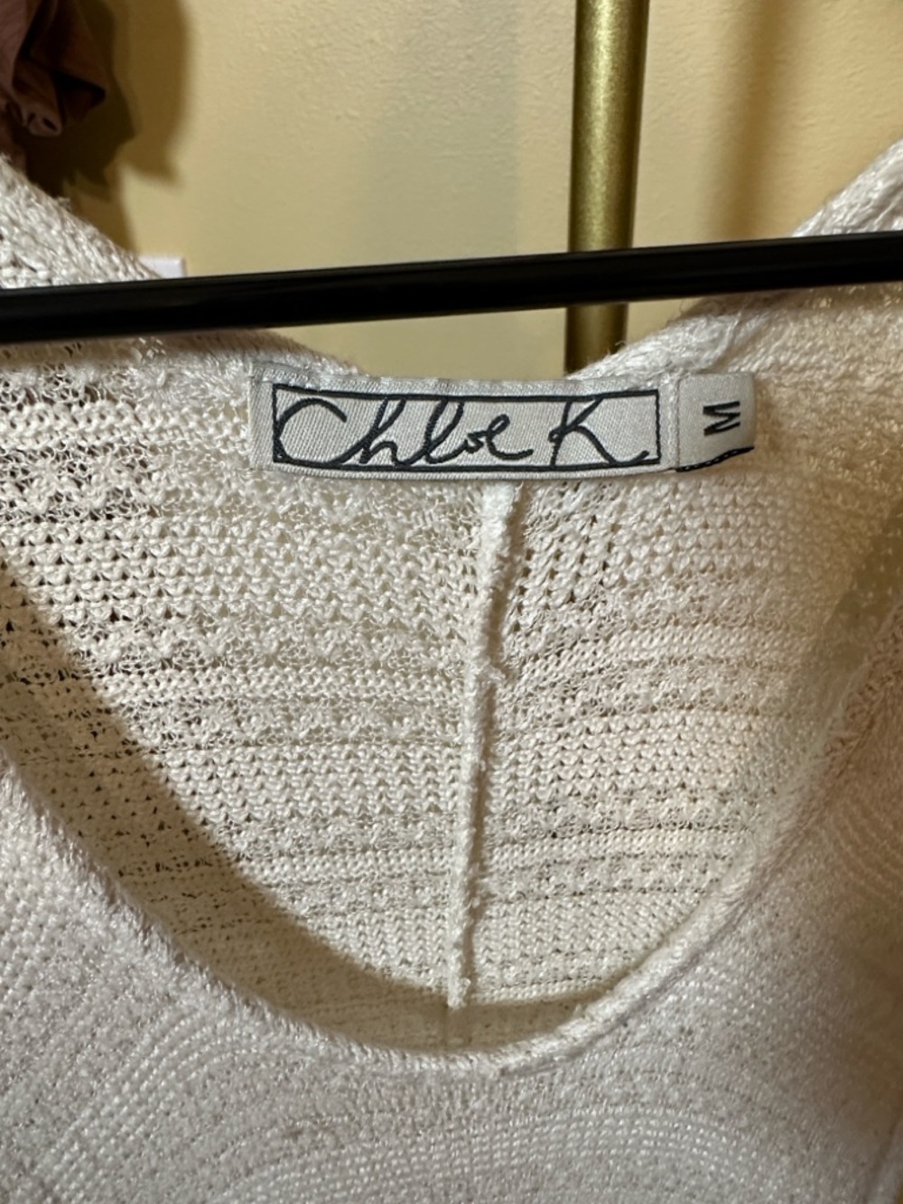 165. Chloe K white knit dress - Picture 9 of 9